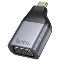   Hoco UA34 Type-C to VGA metal grey