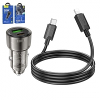    Hoco Z52, , Power Delivery (PD), c  USB -C  Lightning  Apple, 38 , 2 , 12-24 B, #6942007601801